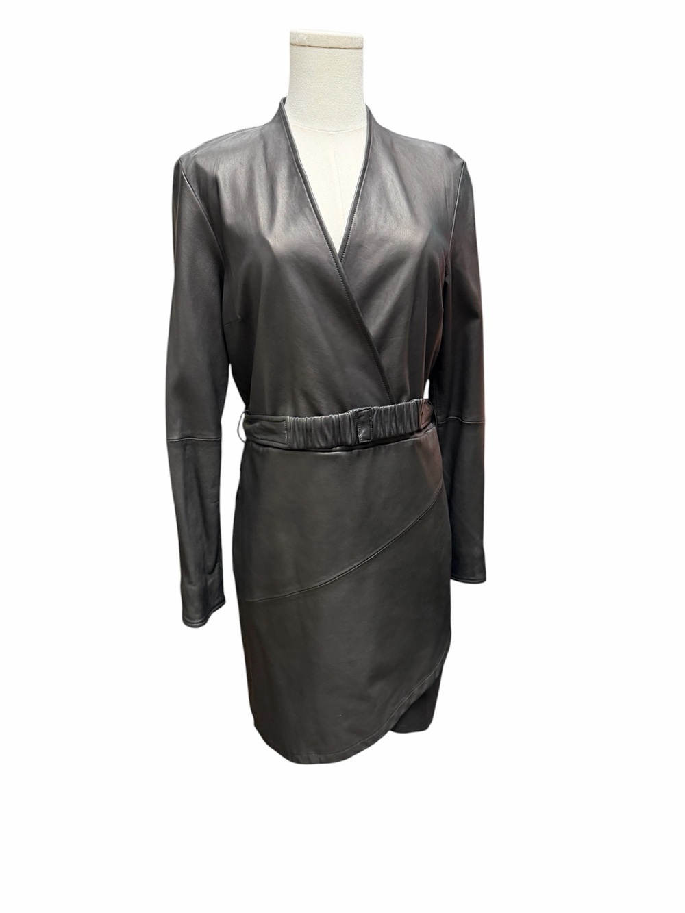 AS BY DF La Nuit Leather Dress